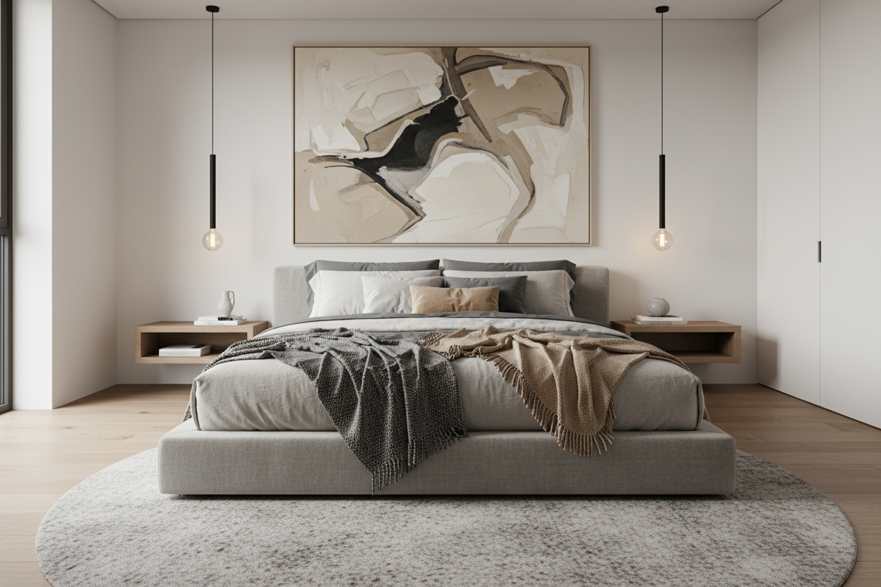 Modern Minimalist Bedroom Inspiration