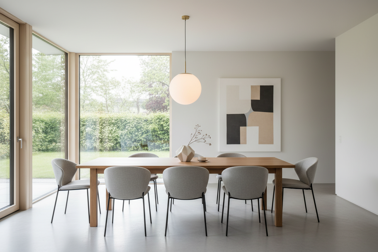 Modern Minimalist Dining Moments