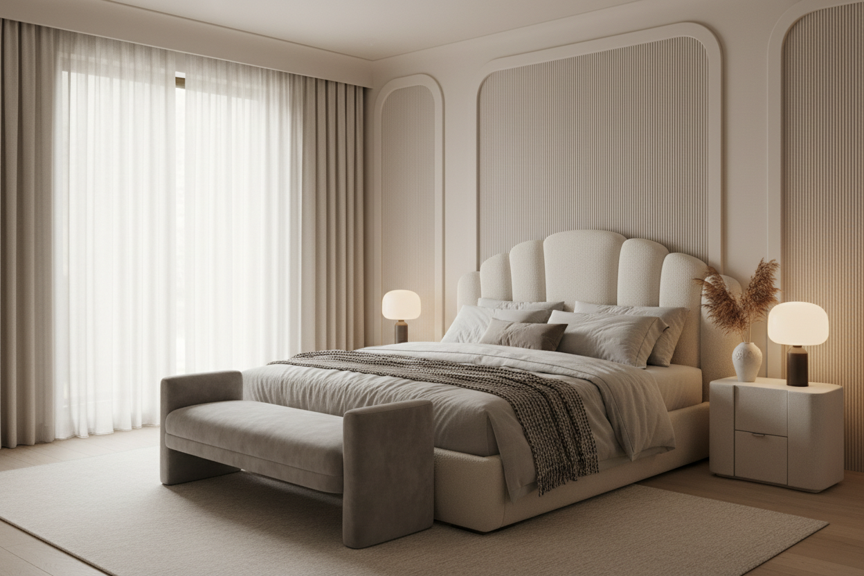 Soft Structure Bedroom Inspiration