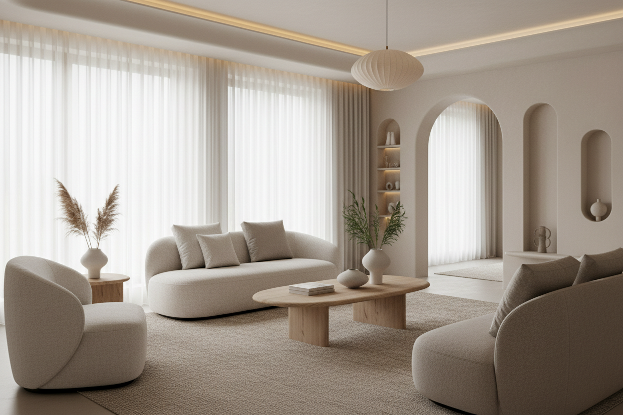 Soft Structure Living Spaces