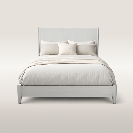 Flynn Panel Bed, Gray
