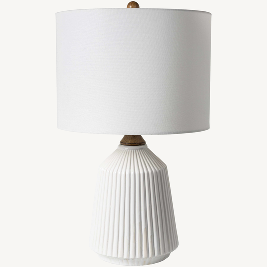 Tramutola White Table Lamp