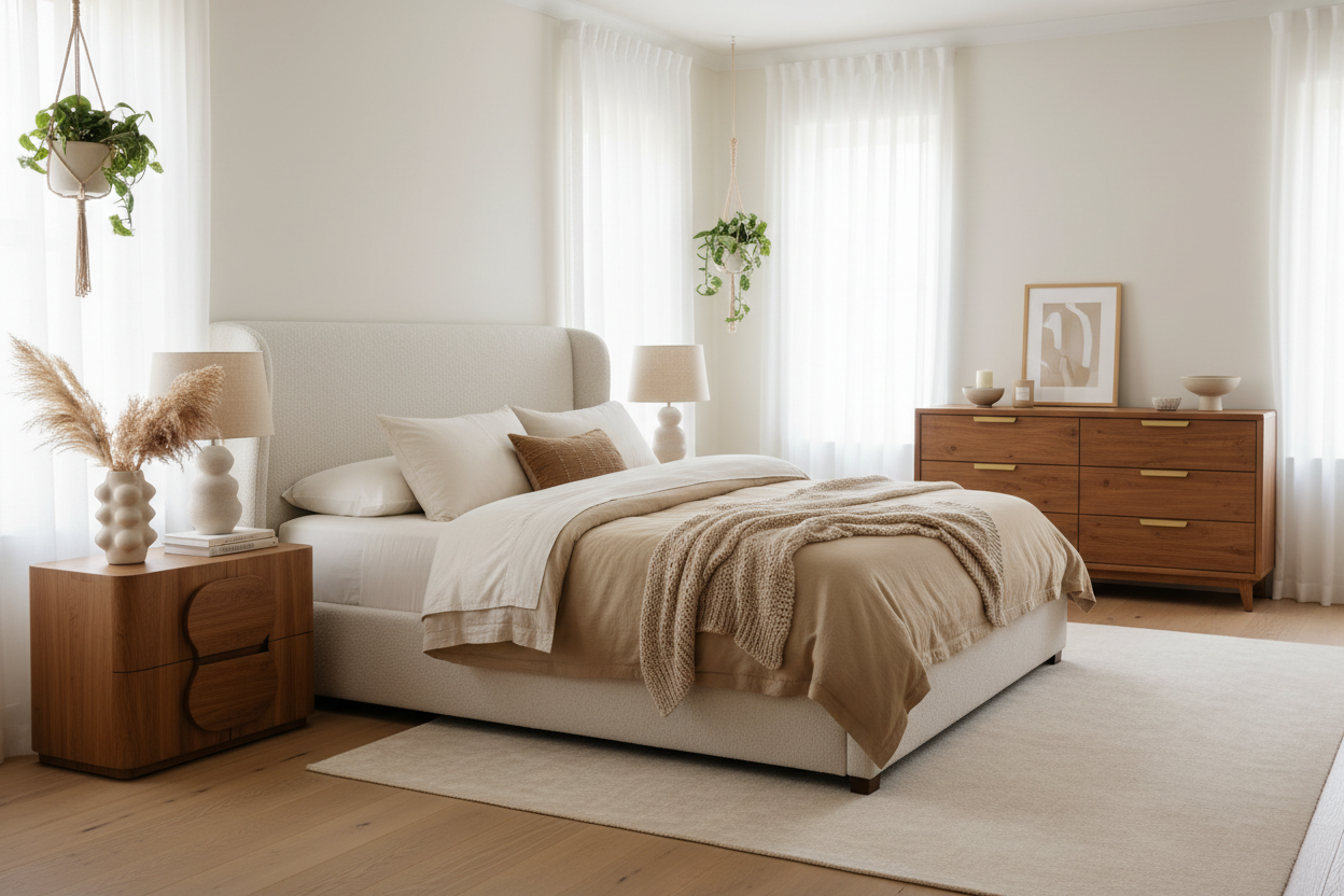 Calm & Collected bedroom inspiration