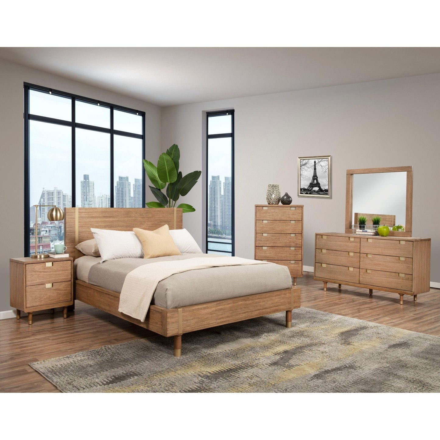 Easton Two-Drawer Nightstand