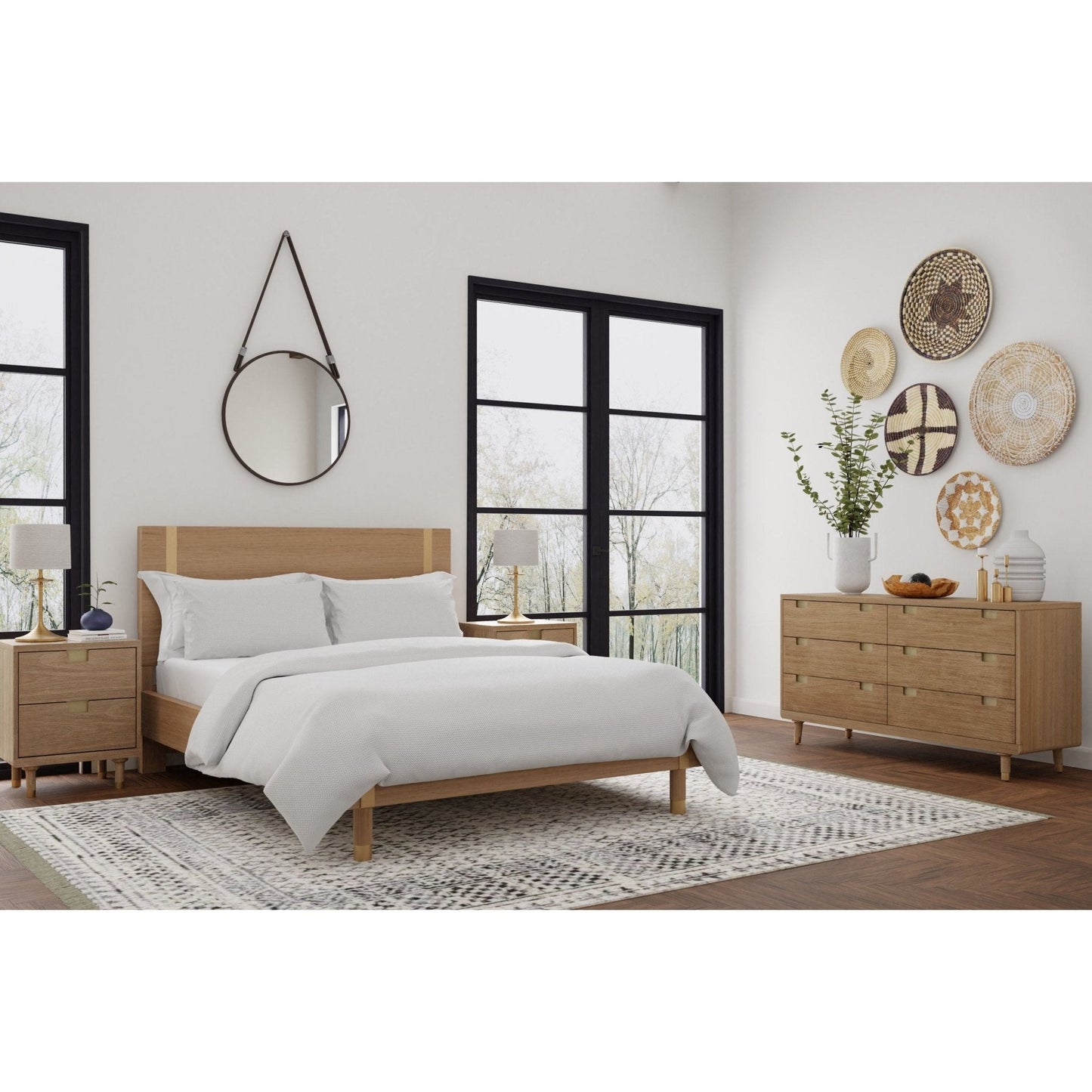Easton Two-Drawer Nightstand