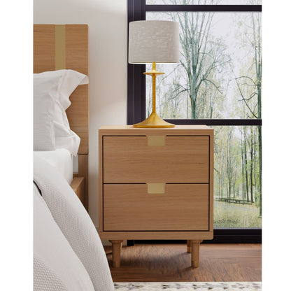 Easton Two-Drawer Nightstand