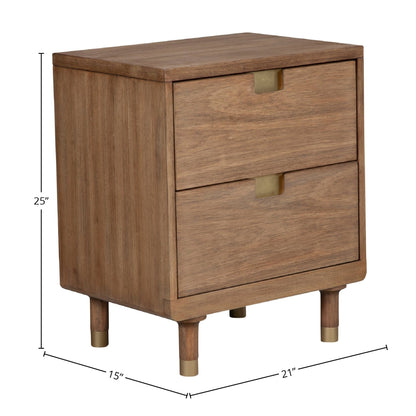 Easton Two-Drawer Nightstand