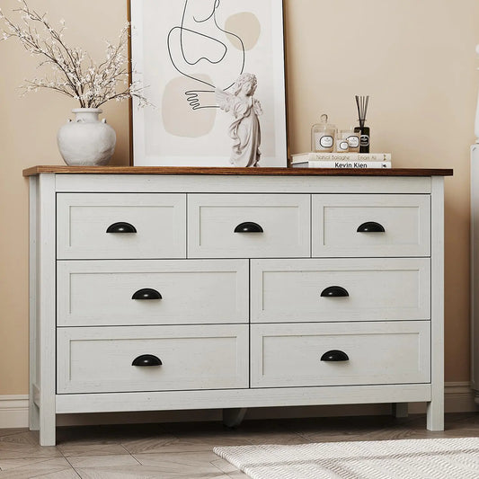 Farmhouse White Dresser